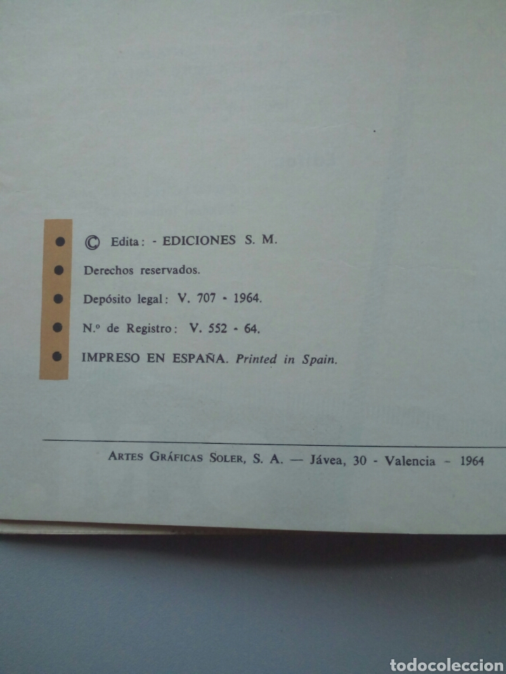 Libros de segunda mano: A&ntilde;o 1964. FRANCES 3&deg;. Ediciones S.M. - Foto 4