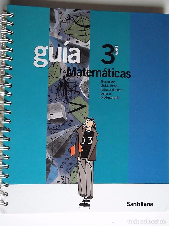 Matemáticas 3º eso serie práctica. guía profeso - Vendido en Venta