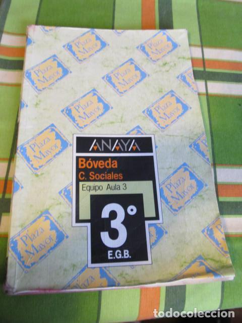 Libros de segunda mano: M69 LIBRO TEXTO DE ANAYA BOVEDA 3 EGB - Foto 1