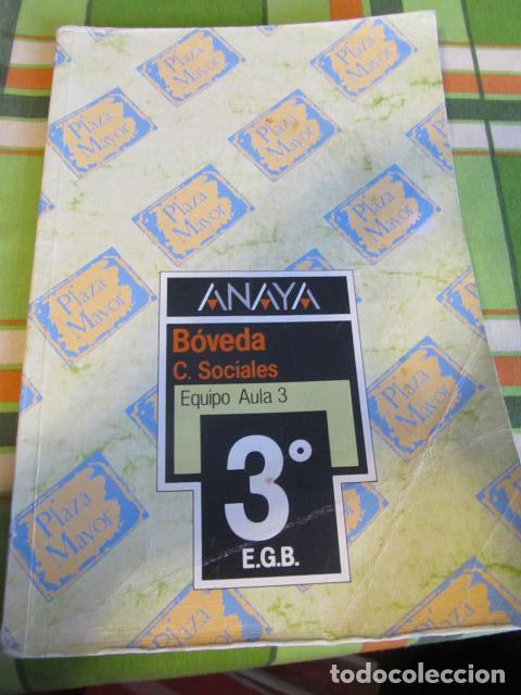 Libros de segunda mano: M69 LIBRO DE TEXTO ANAYA BOVEDA 3 EGB CIENCIAS SOCIALES REF 2 - Foto 1