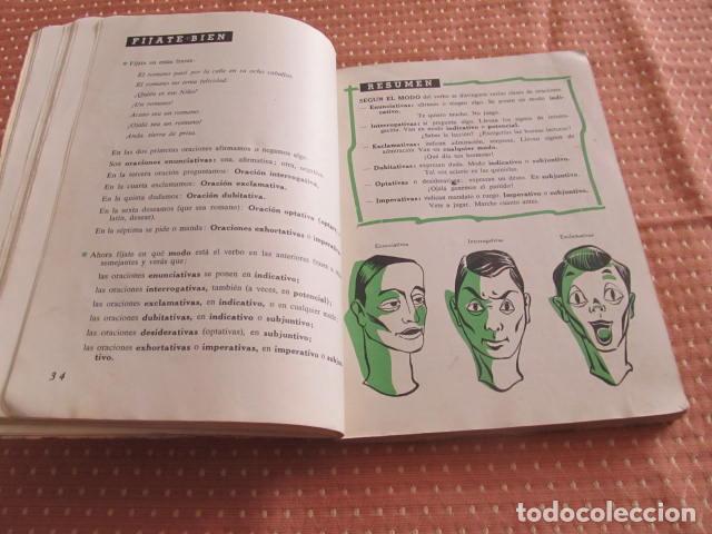 Libros de segunda mano: M69 LIBRO DE TEXTO ESPA&Ntilde;OL 2&ordm; CURSO A&Ntilde;OS 60 SM - Foto 4
