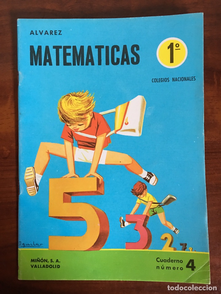 Libros de segunda mano: MATEM&Aacute;TICAS- PRIMER CURSO- ALVAREZ 1969- NUEVO - Foto 1