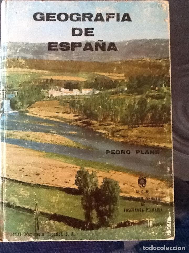 Libros de segunda mano: GEOGRAF&Iacute;A DE ESPA&Ntilde;A. PEDRO PLANS. 1965 - Foto 1