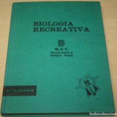 Libros de segunda mano: BIOLOGÍA RECREATIVA – ETHEL HANAUER