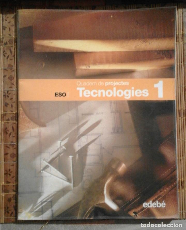 Libros de segunda mano: Quadern de projectes. Tecnologies 1&ordm; ESO - en catal&agrave; - Foto 1