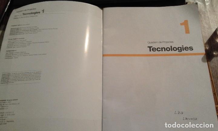 Libros de segunda mano: Quadern de projectes. Tecnologies 1&ordm; ESO - en catal&agrave; - Foto 3