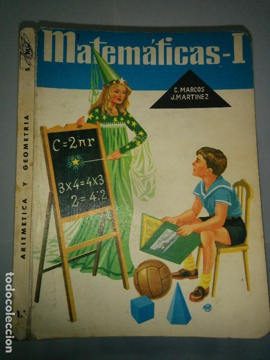 Libros de segunda mano: MATEM&Aacute;TICAS - I  1966 CONSTANTINO MARCOS / JACINTO MARTINEZ PLAN 1963 EDICIONES S. M. - Foto 1