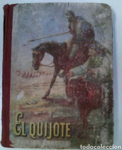 Libros de segunda mano: Quijote ed. Escolar 1953