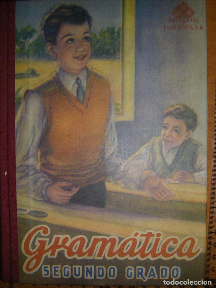 Libros de segunda mano: Gram&aacute;tica segundo grado. Facs&iacute;mil Luis Vives - Foto 2