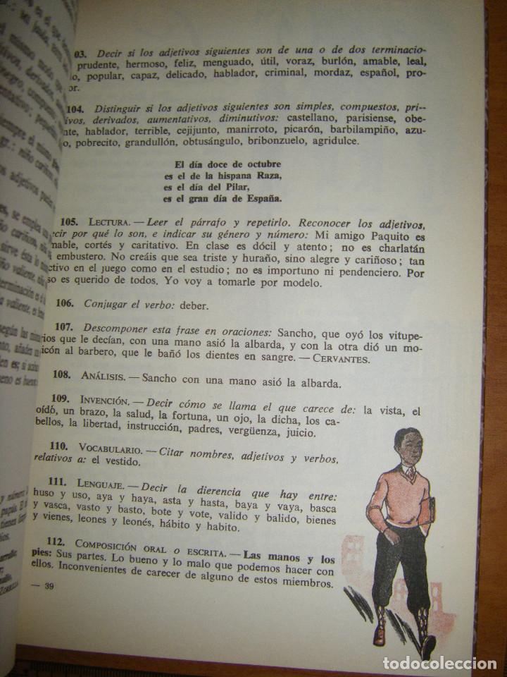 Libros de segunda mano: Gram&aacute;tica segundo grado. Facs&iacute;mil Luis Vives - Foto 12