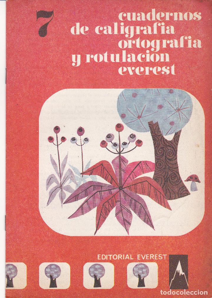 Libros de segunda mano: cuaderno de caligrafia everest n&ordm; 7 - Foto 1