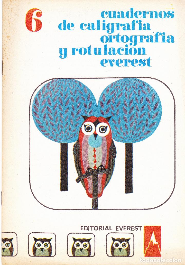 Libros de segunda mano: cuaderno de caligrafia everest n&ordm; 6 - Foto 1