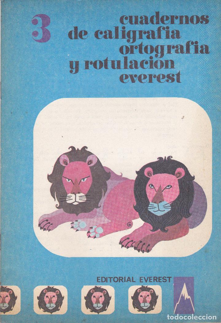 Libros de segunda mano: cuaderno de caligrafia everest n&ordm; 3 - Foto 1