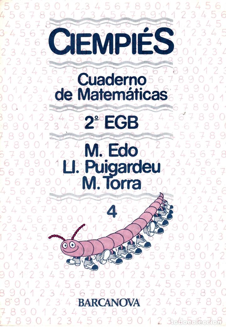 Libros de segunda mano: ciempies matematicas 2&ordm; egb - Foto 1