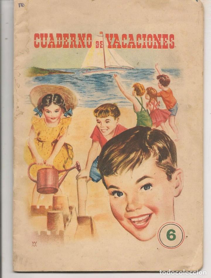 Libros de segunda mano: CUADERNO DE VACACIONES. N&ordm; 6. EDICIONES S. M. (P/C9) - Foto 1