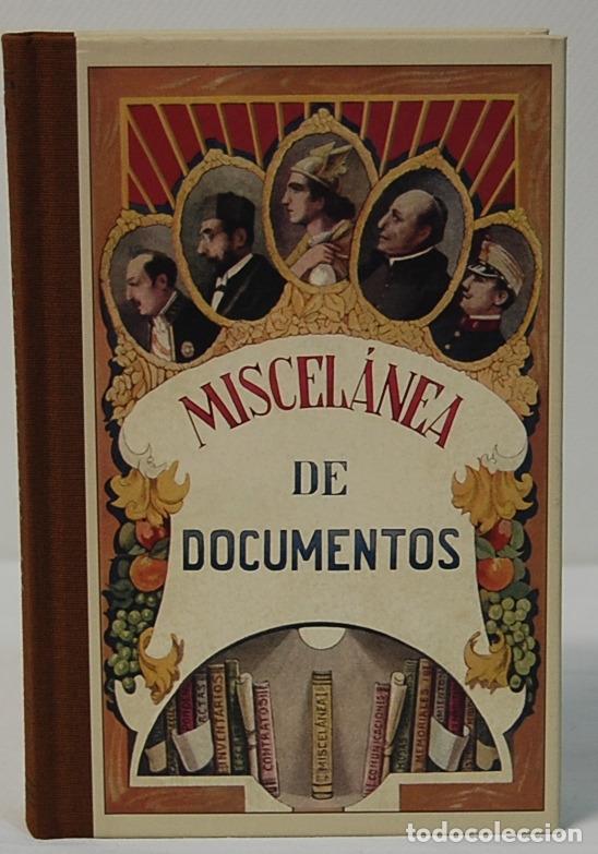 Libros de segunda mano: MISCEL&Aacute;NEA DE DOCUMENTOS - ESTEBAN PALUZIE . FACSIMIL - Foto 1