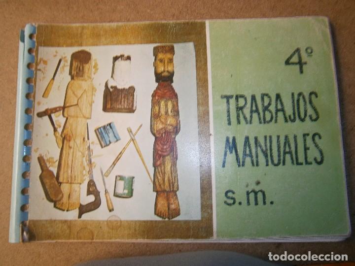 Gebrauchte B&uuml;cher: TRABAJOS MANUALES S M 4 1972 TAPA RUSTICA ENCUADERNADA A RULO