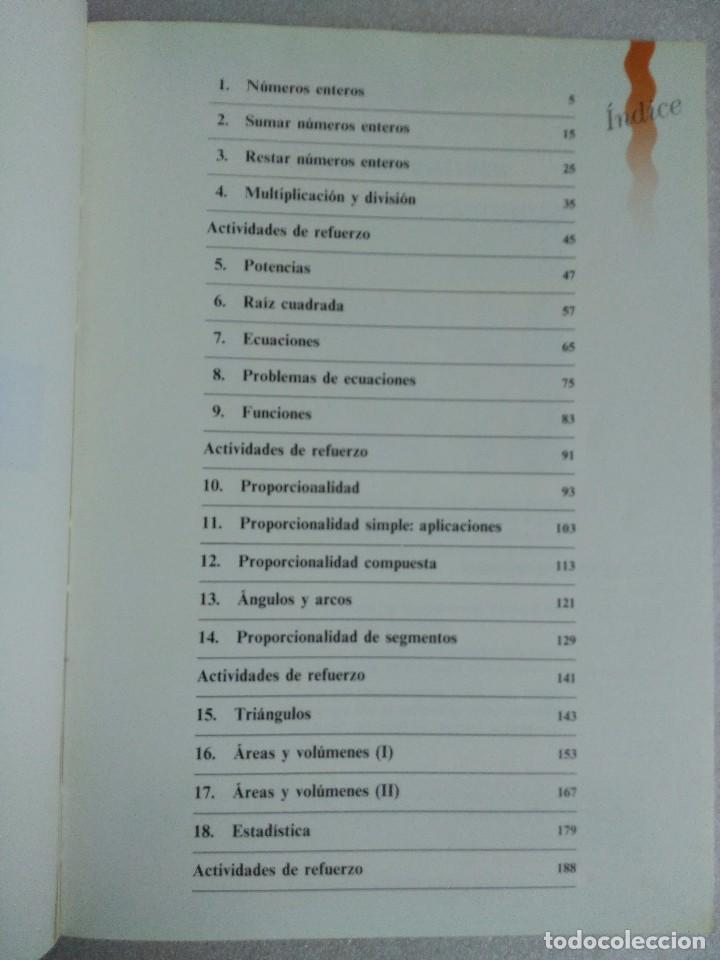 Libros de segunda mano: MATEM&Aacute;TICAS BASE 7 BRU&Ntilde;O - Foto 2