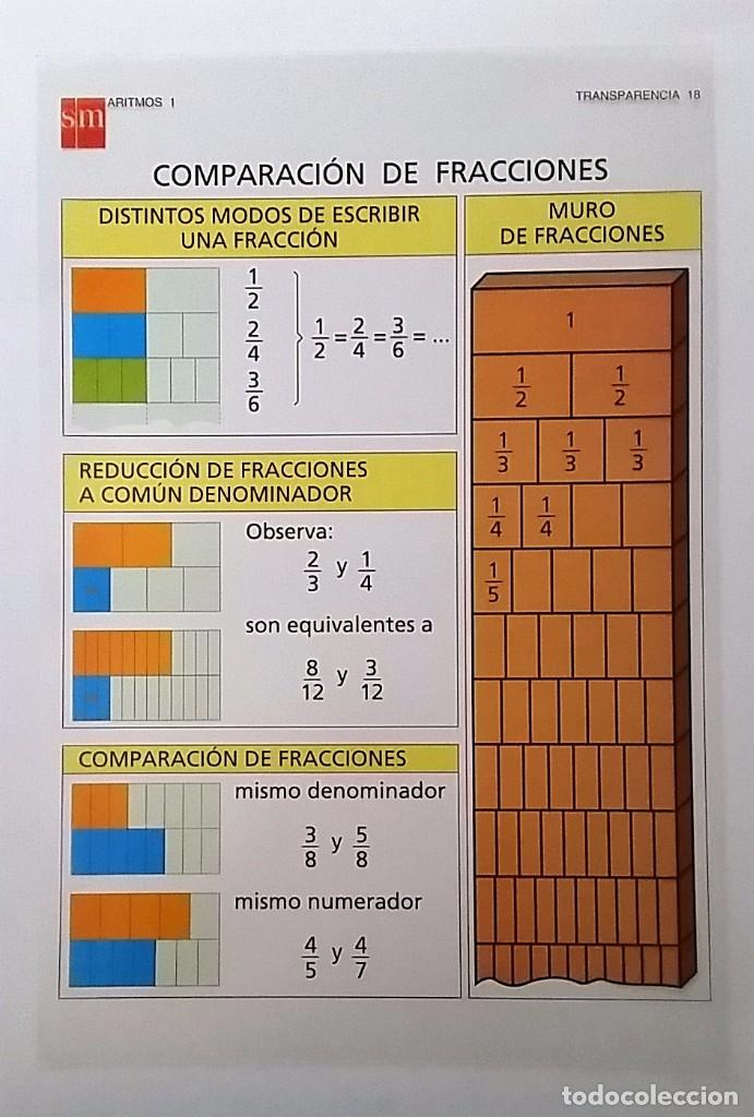 Libros de segunda mano: MATEM&Aacute;TICAS. ARITMOS. RECURSOS DID&Aacute;CTICOS. 1&ordm; ESO. EDITORIAL SM. - Foto 4