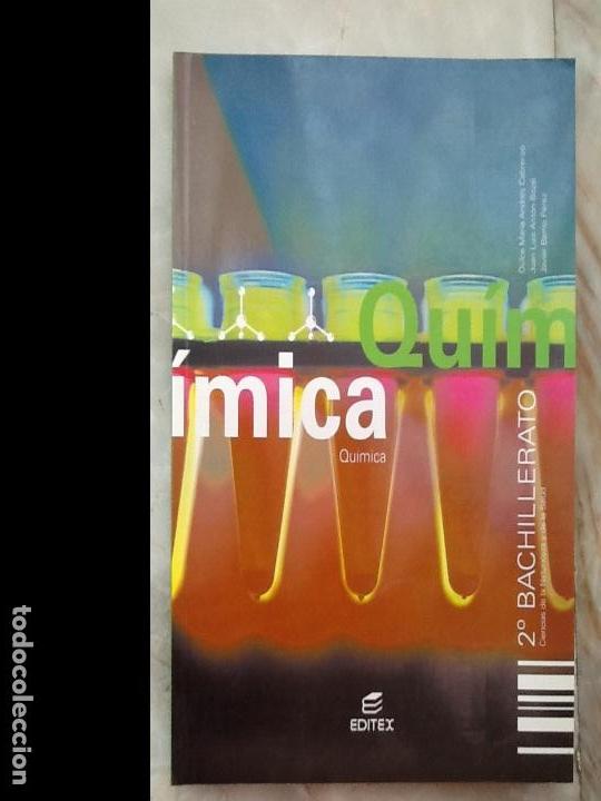 Libros de segunda mano: QU&Iacute;MICA 2&ordm; BACHILLERATO. EDITEX. 2003 NUEVO !!!!!!! - Foto 1