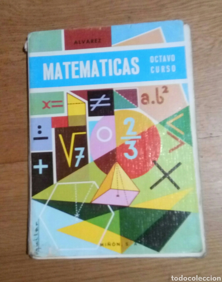 Libros de segunda mano: Matematicas. Editorial Mi&ntilde;on 1968 Octavo curso - Foto 1