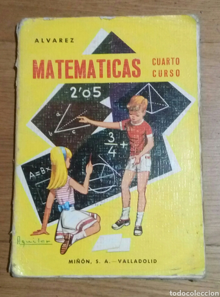Libros de segunda mano: Matematicas cuarto curso 1966 mi&ntilde;on - Foto 1