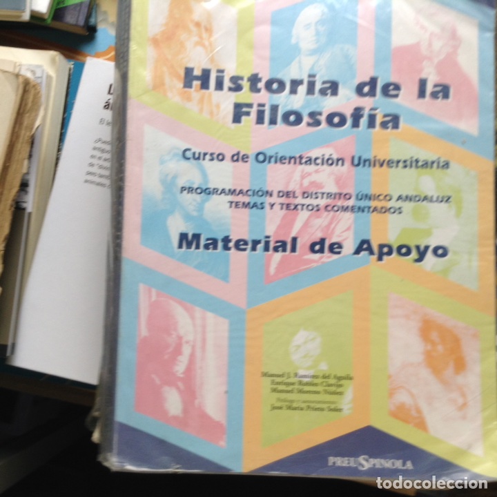 Libros de segunda mano: Historia de la filosof&iacute;a. Material de apoyo - Foto 1