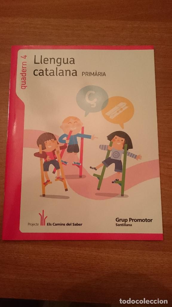 Libros de segunda mano: LLENGUA CATALANA - QUADERN 4- PRIMARIA - Foto 1