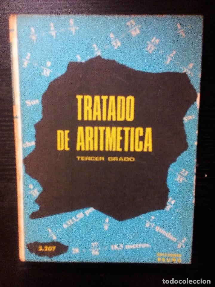 Libros de segunda mano: TRATADO DE ARITM&Eacute;TICA TERCER GRADO EDICIONES BRU&Ntilde;O, 1968 - Foto 1