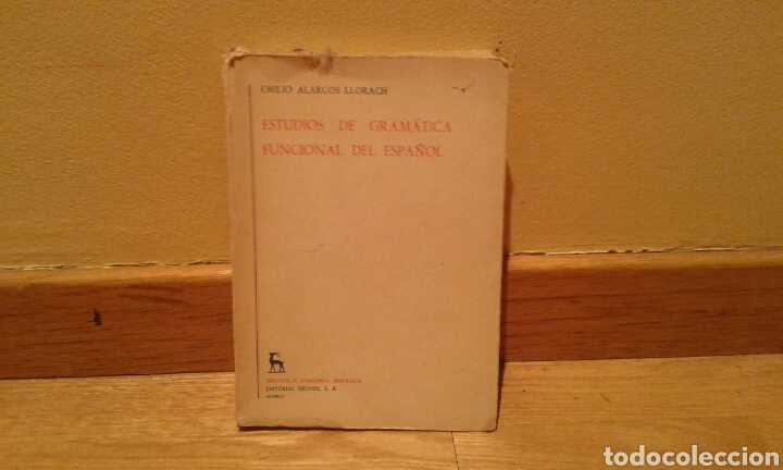 Libros de segunda mano: Estudios de gram&aacute;tica funcional del espa&ntilde;ol - Amado alonso - Foto 1