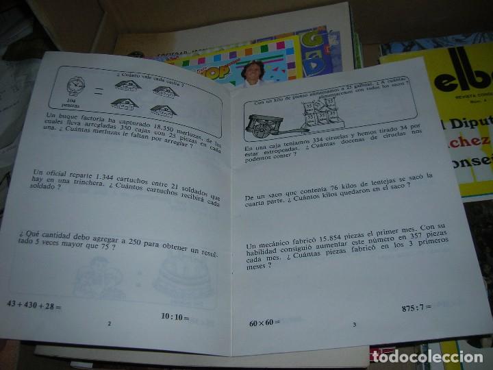 Libros de segunda mano: Cuaderno Problemas Rubio, n&ordm; 17 Matematicas. A&ntilde;o 1978. - Foto 2