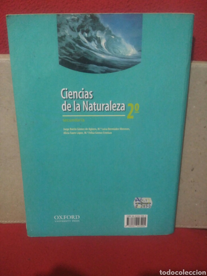 Libros de segunda mano: Ciencias de la naturaleza 2&ordm; .Editorial Oxford - Foto 2