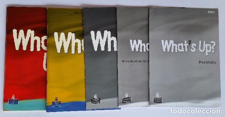 Libros de segunda mano: WHAT`S UP?: ESSENTIALS A Y CD-ROM + ESSENTIALS C Y ANSWER KEY + OFFICIAL CURRICULUM + PORTFOLIO. - Foto 1