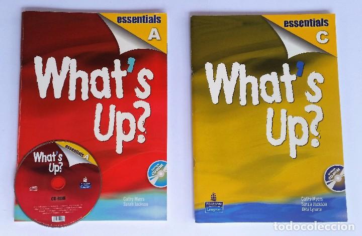 Libros de segunda mano: WHAT`S UP?: ESSENTIALS A Y CD-ROM + ESSENTIALS C Y ANSWER KEY + OFFICIAL CURRICULUM + PORTFOLIO. - Foto 2