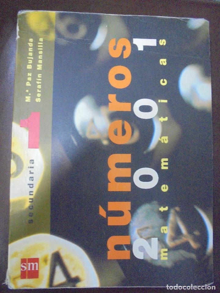 Libros de segunda mano: NUMEROS 2001 MATEMATICAS. 1 SECUNDARIA. EDITORIAL SM - Foto 1