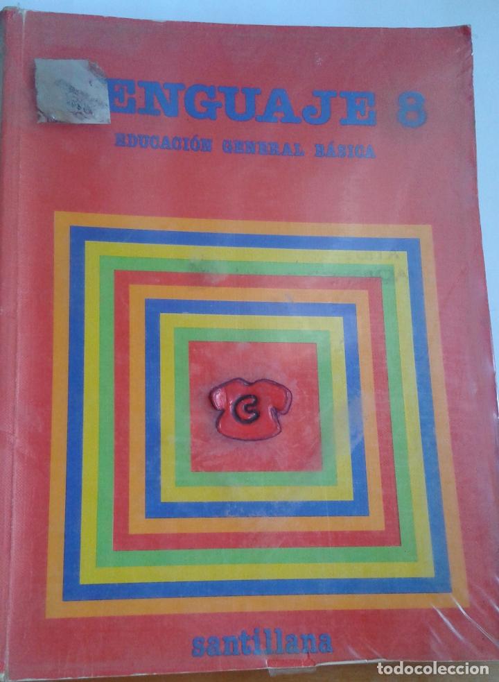 Libros de segunda mano: LENGUAJE 8. SANTILLANA. E.G.B. TENGO M&Aacute;S LIBROS DE TEXTO - Foto 1
