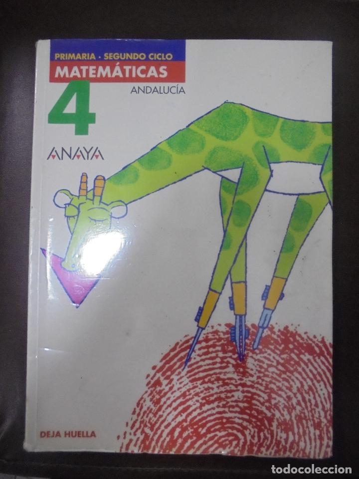 Libros de segunda mano: MATEMATICAS. 4 PRIMARIA. SEGUNDO CICLO. ANAYA 2005 - Foto 1