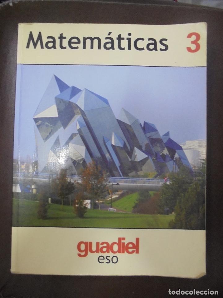 Libros de segunda mano: MATEMATICAS 3 ESO. GUADIEL. 2003 - Foto 1