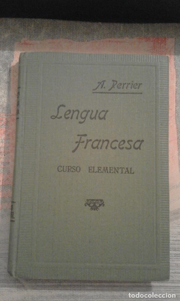 Libros de segunda mano: Lengua Francesa. Curso Elemental - A. Perrier - 1940 - Foto 1