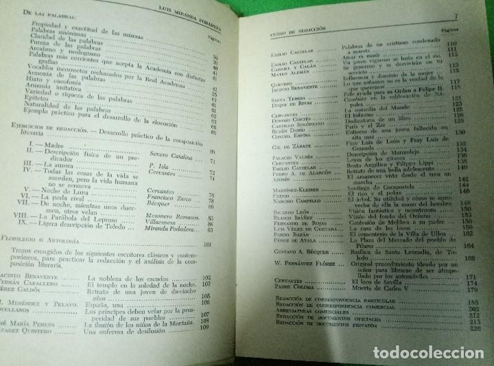 Libros de segunda mano: GRAMATICA ESPA&Ntilde;OLA - CURSO ELEMENTAL - LUIS MIRANDA PODADERA - LIBRERIA HERNANDO - 1971 - Foto 4