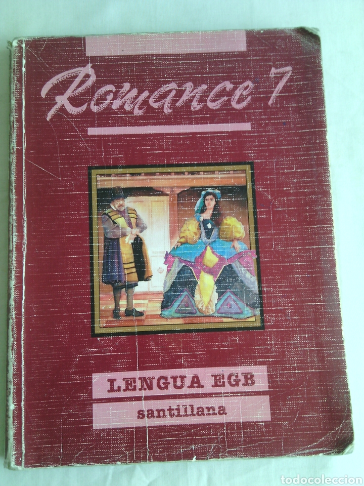 Libros de segunda mano: ROMANCE 7 LENGUA EGB SANTILLANA 1990 - Foto 1