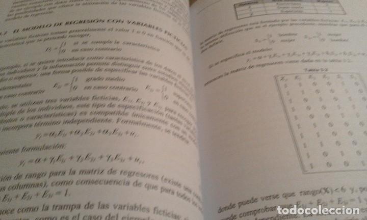 Libros de segunda mano: Microeconometr&iacute;a - J. Arcarons Bullich / Samuel Calonge Ram&iacute;rez - Falta CD - Foto 7