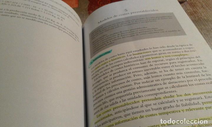 Libros de segunda mano: Contabilidad de costes - Alfredo Rocafort / Vicent Ferrer - Foto 9