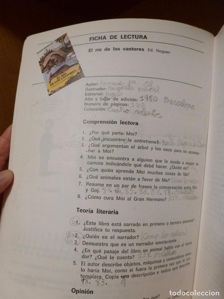 Libros de segunda mano: AL PIE DE LA LETRA. LENGUA 7&ordm; EGB. EDITORIAL ONDA - Foto 5