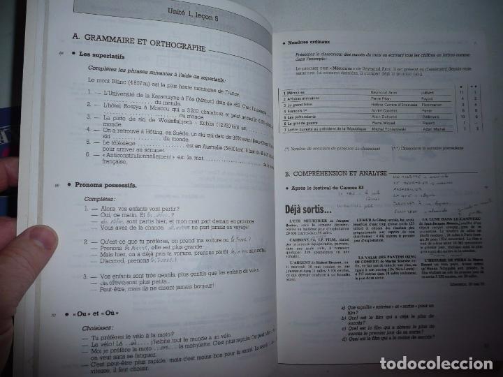 Libros de segunda mano: Sans Frontieres 2, M&eacute;thode de Fran&ccedil;ais (libro de texto + cuaderno de ejercicios) Cl&eacute; International - Foto 5