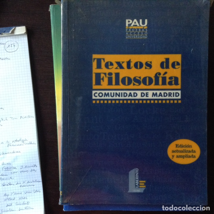 Libros de segunda mano: Textos de filosof&iacute;a. PAU - Foto 1