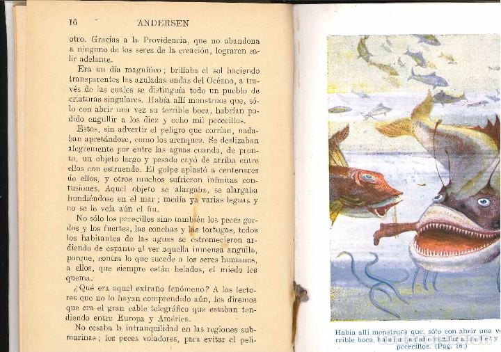 Libros de segunda mano: LA CAMPANA BIBLIOTECA SELECTA ANDERSEN  1942 - Foto 3