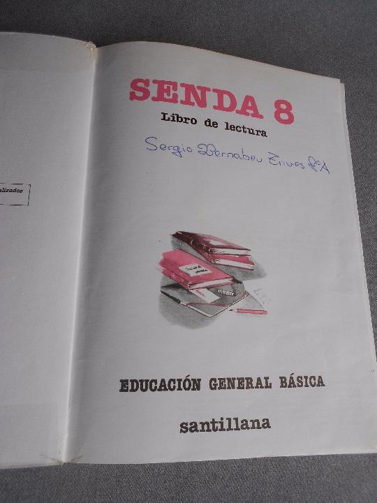 Libros de segunda mano: SENDA OCTAVO CURSO E.G.B SANTILLANA - Foto 2