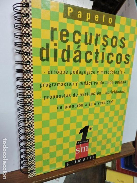 Libros de segunda mano: Recursos did&aacute;cticos. 1&ordm; de primaria. Ed. SM. Madrid 1997 - Foto 1