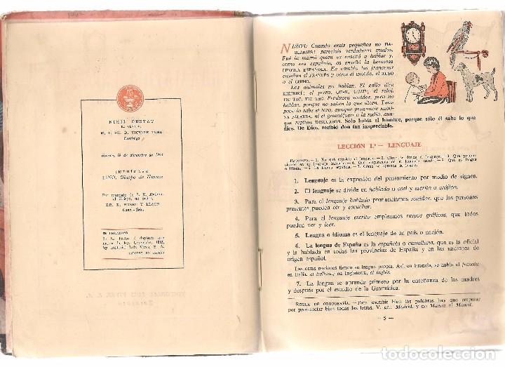 Libros de segunda mano: GRAM&Aacute;TICA. PRIMER GRADO. EDITORIAL LUIS VIVES 1953. (P/C12) - Foto 2